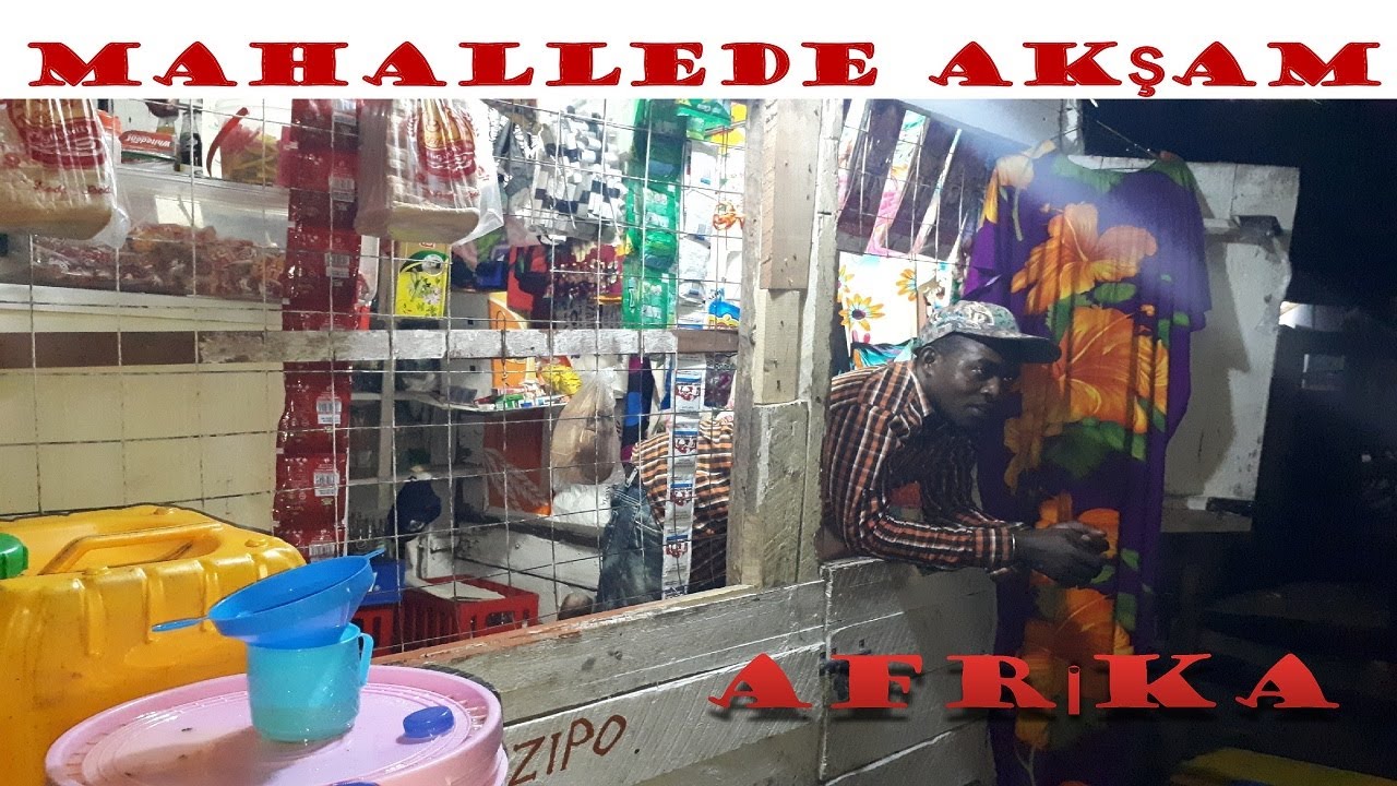 AFRİKA'DA AKŞAM SOKAĞA &Ccedil;IKABİLİR MİSİN ? Tavuk Ayağı Var Yer Misin ?