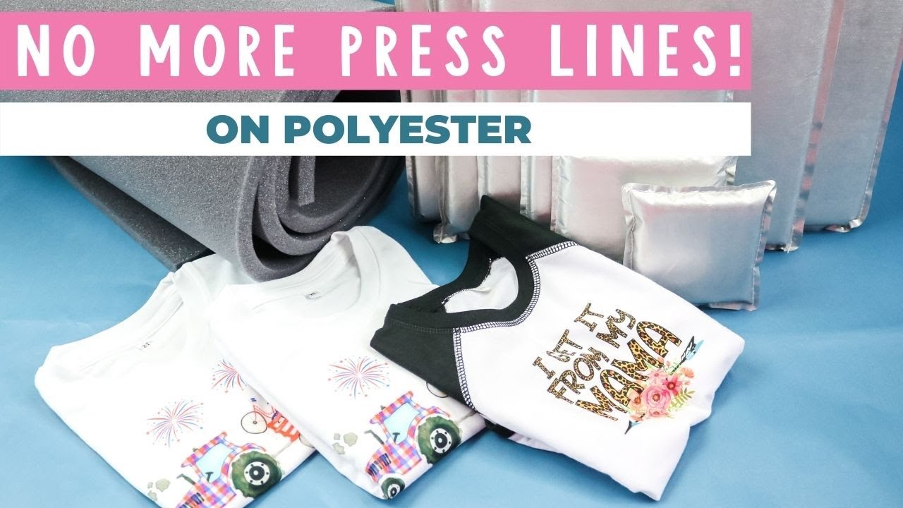 Preventing Heat Press Marks on Polyester for Sublimation