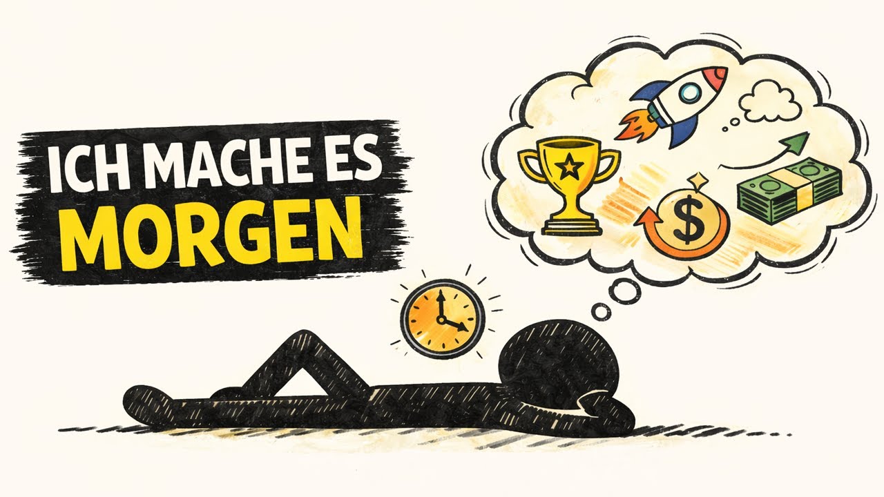 Die Psychologie von Menschen, die faul aber ehrgeizig sind 🧠💭💸
