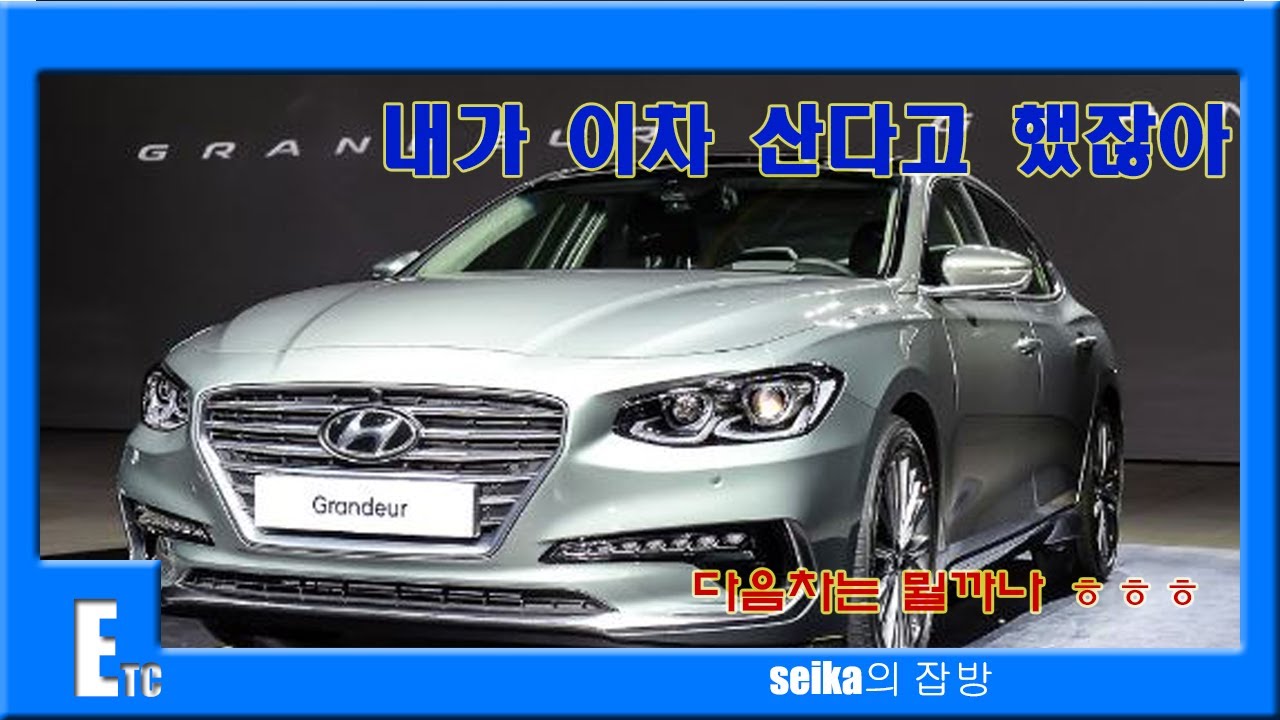 [seika의 잡방] 차 바꿨어요.