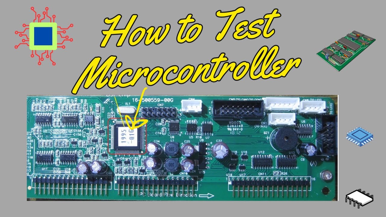 How to Test Microcontroller (English Language )