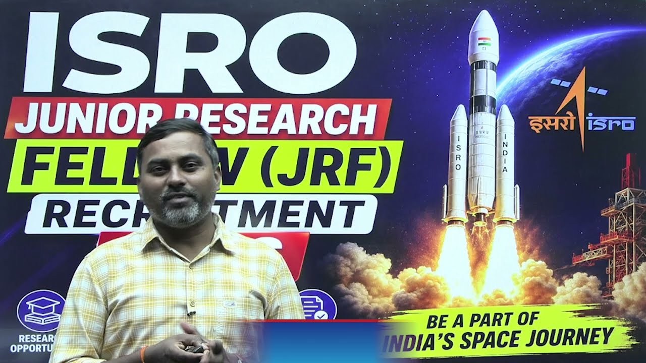 Набор на позиции JRF в ISRO 2026 | Не упустите эту возможность | Ravi Bogdula