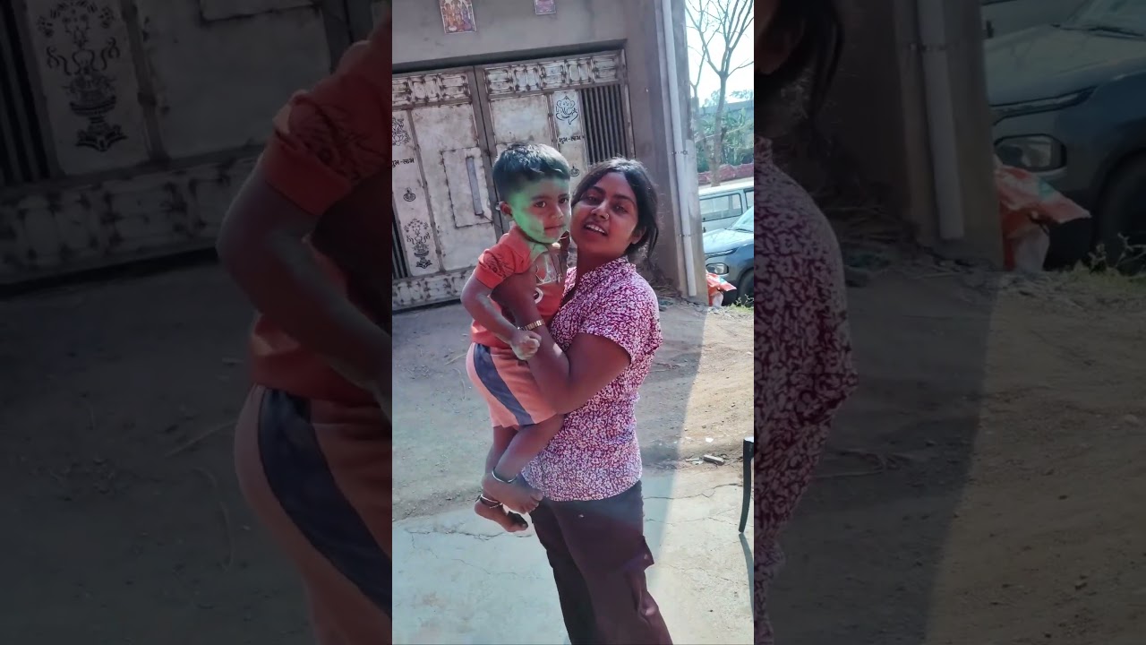 bacha log ke sath Holi 🥰🫟 #love #SonaStar #shorts #hindireels #lovestatus #trendingshorts #holi