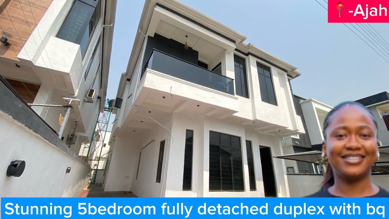 Selling!!! 5Bedroom fully detached duplex with Bq in a secured estate in Ajah Lagos 
