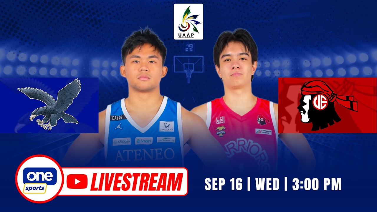 LIVE: ATENEO vs UE | UAAP SEASON 89 MEN&rsquo;S BASKETBALL | SEP 16, 2026