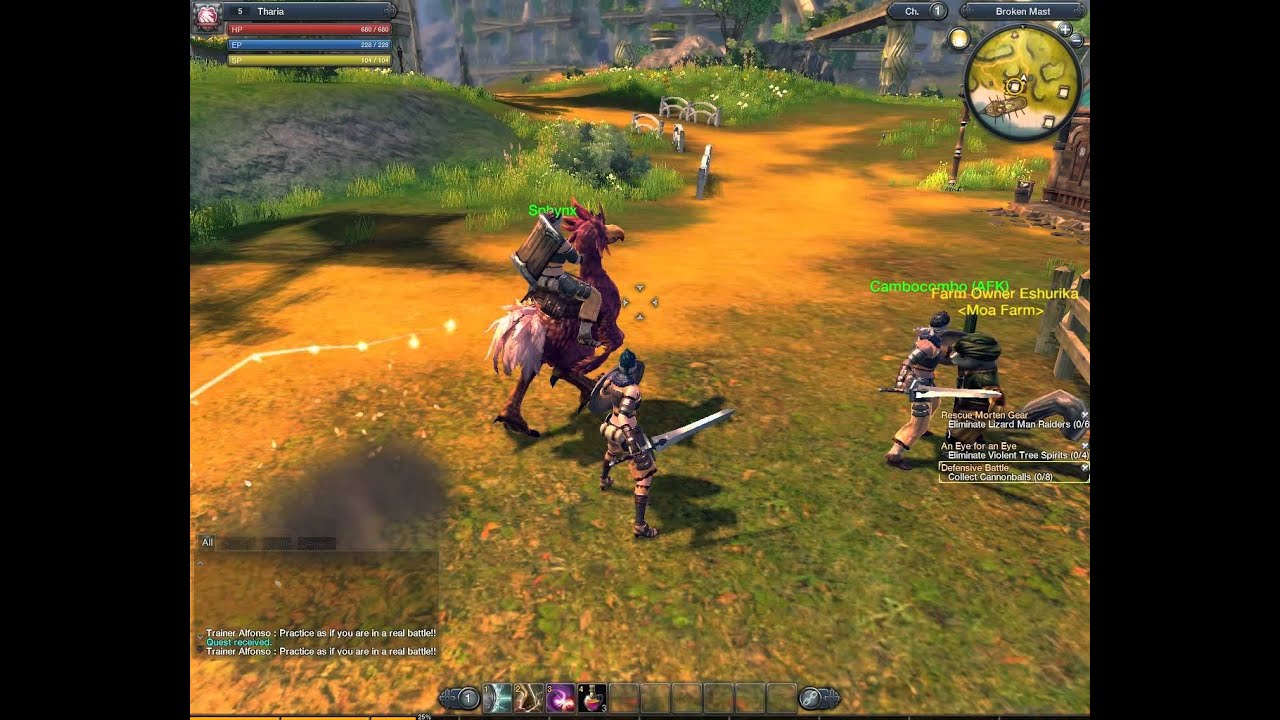 RaiderZ-Closed Beta.  Character creation and early gameplay.