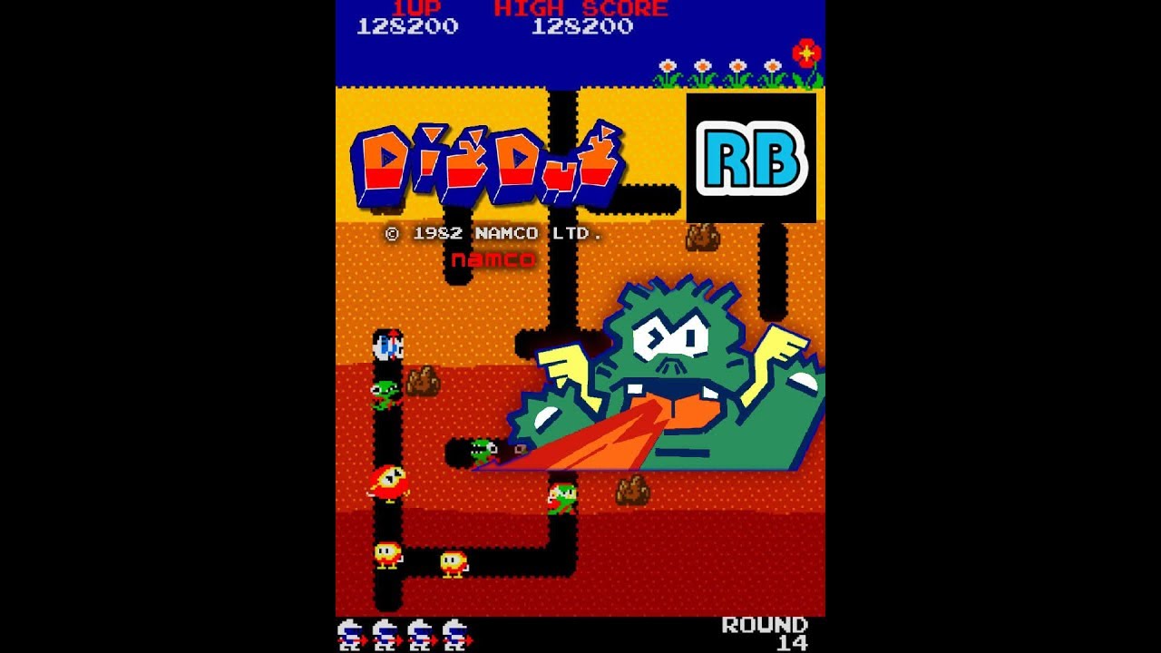 1982 [60fps] Dig Dug