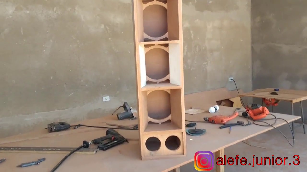 Fazendo caixas de médio - Deboxe Sound'Car