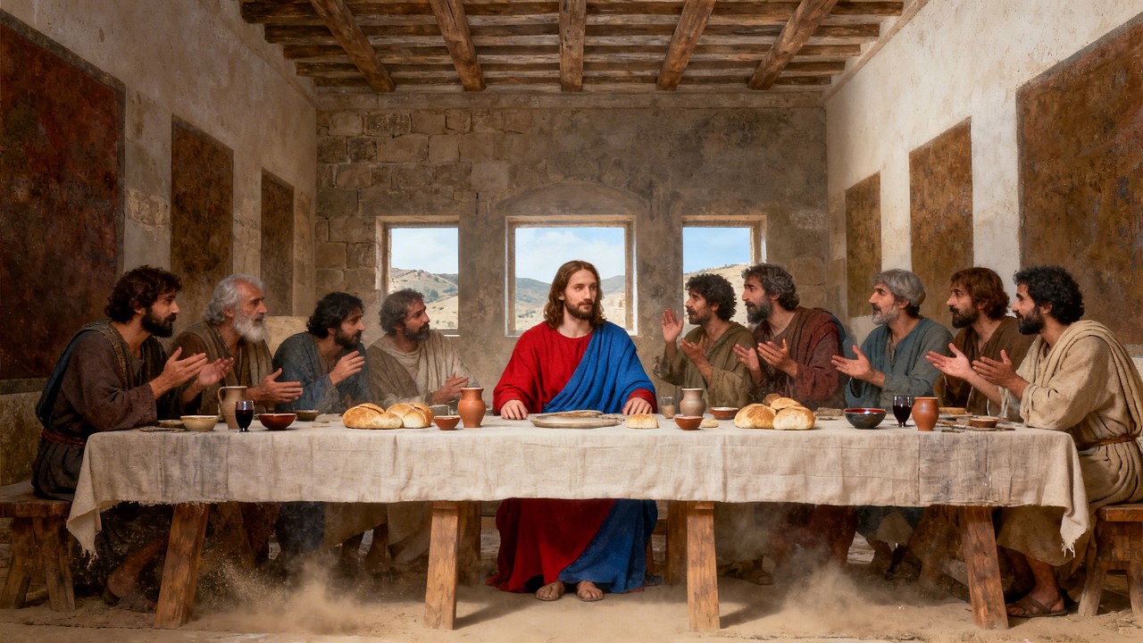 Asi fue la Última Cena de Jesús hace 2.000 años – Documental Bíblico