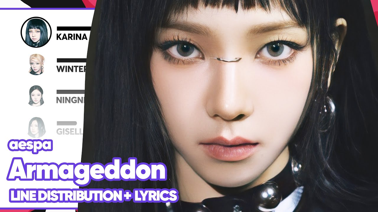 aespa - Armageddon (Line Distribution with Color-Coded Lyrics)