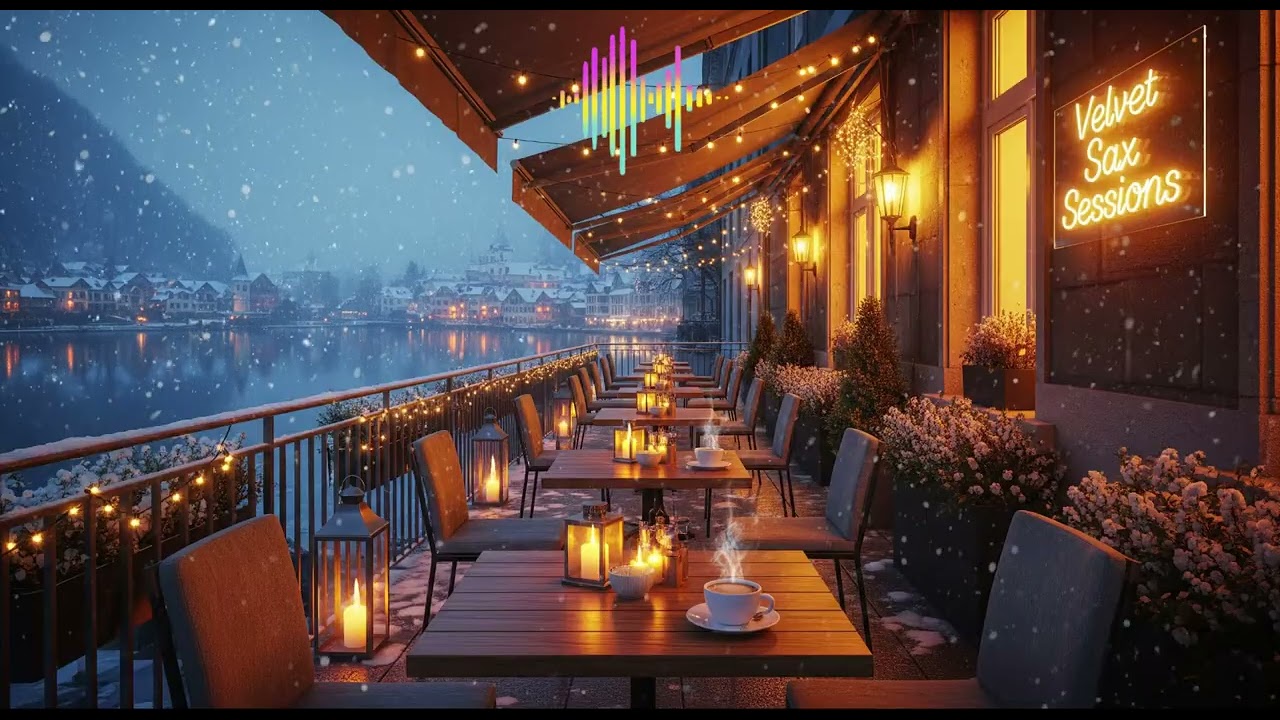 4K Deep Focus Jazz - Coffee Shop Ambience for Getting Work Done-