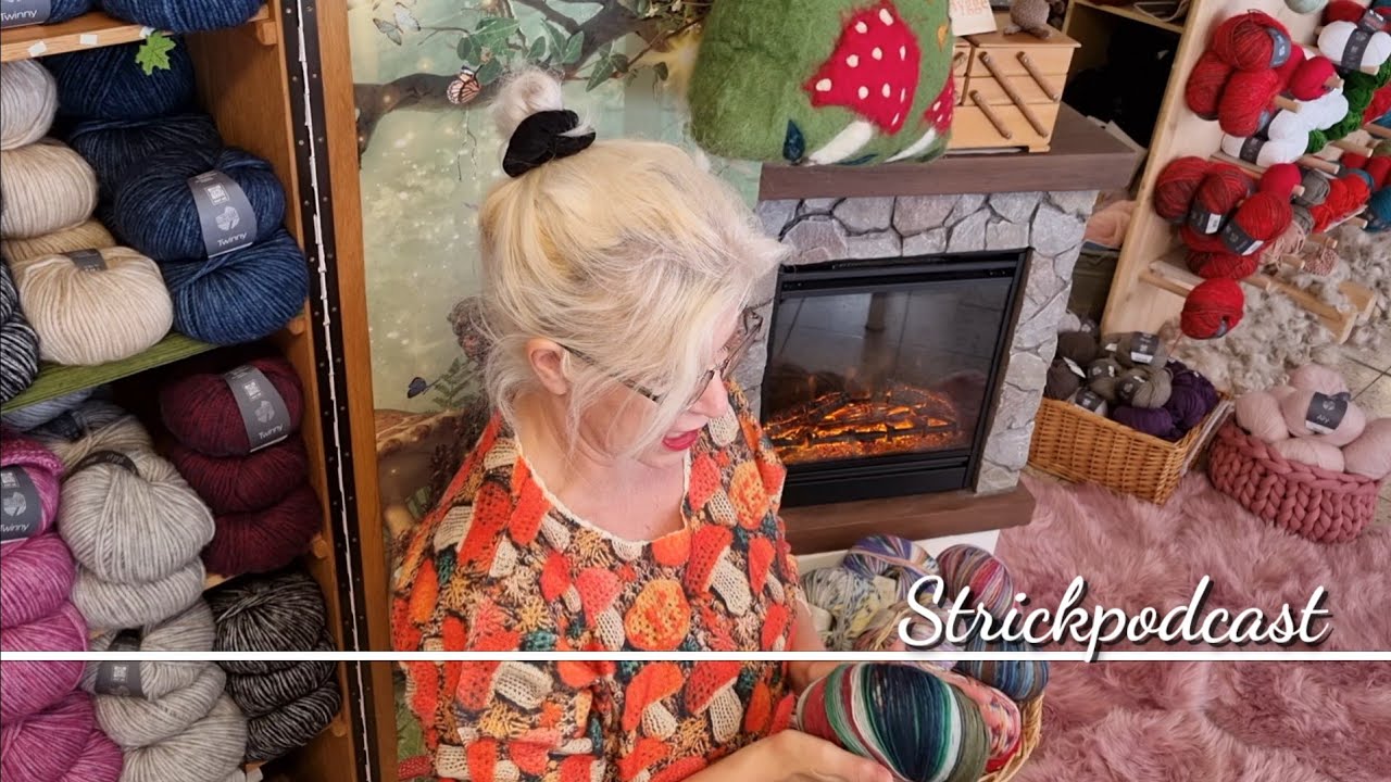 Was habe ich auf den Nadeln 🧶?  Episode Nr. 25 in 2024