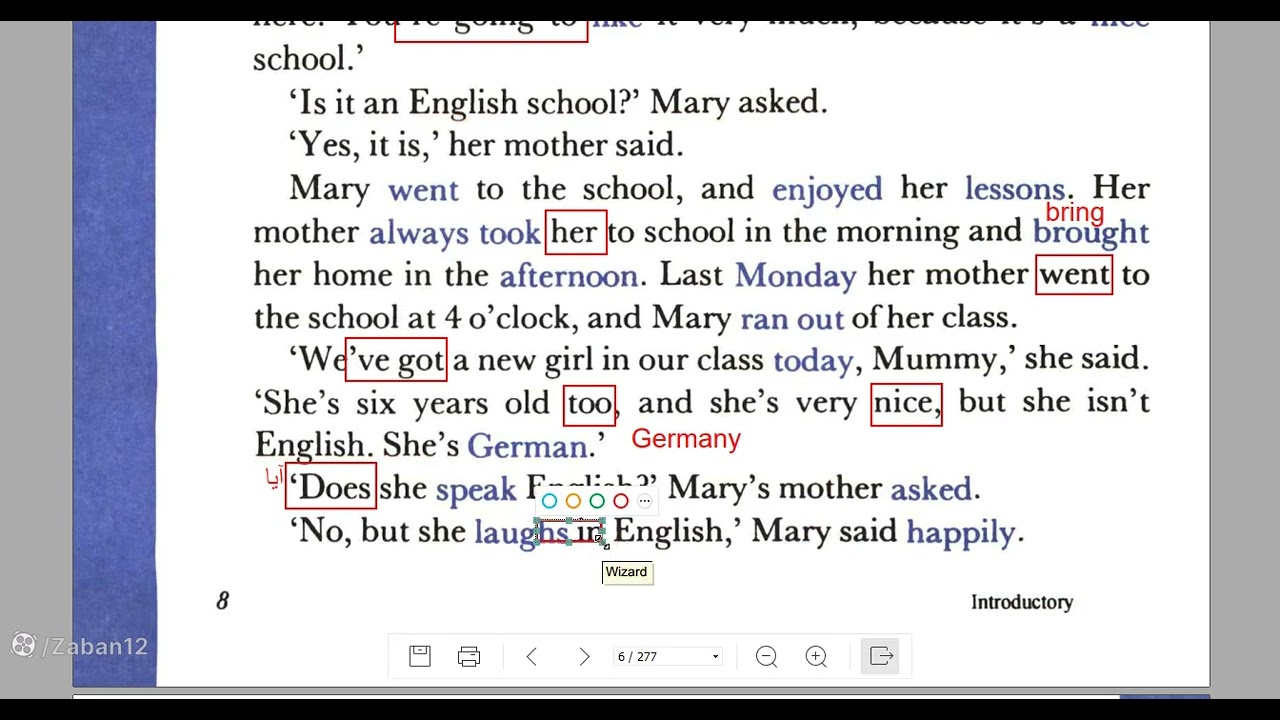 کتاب Steps to Understanding،  سطح ۱، درس ۳