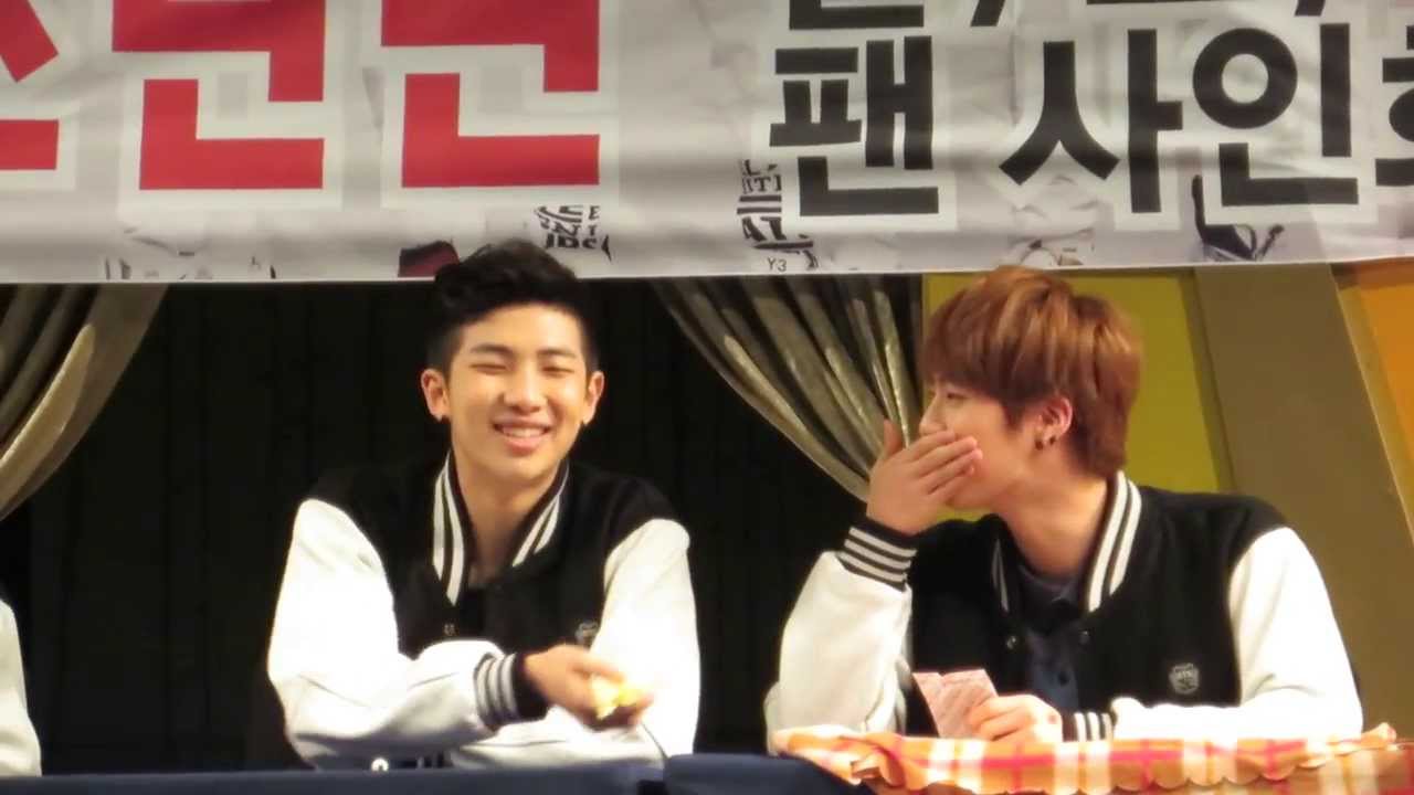 131030  방탄소년단 Bangtan Yongsan Fansign NamJin