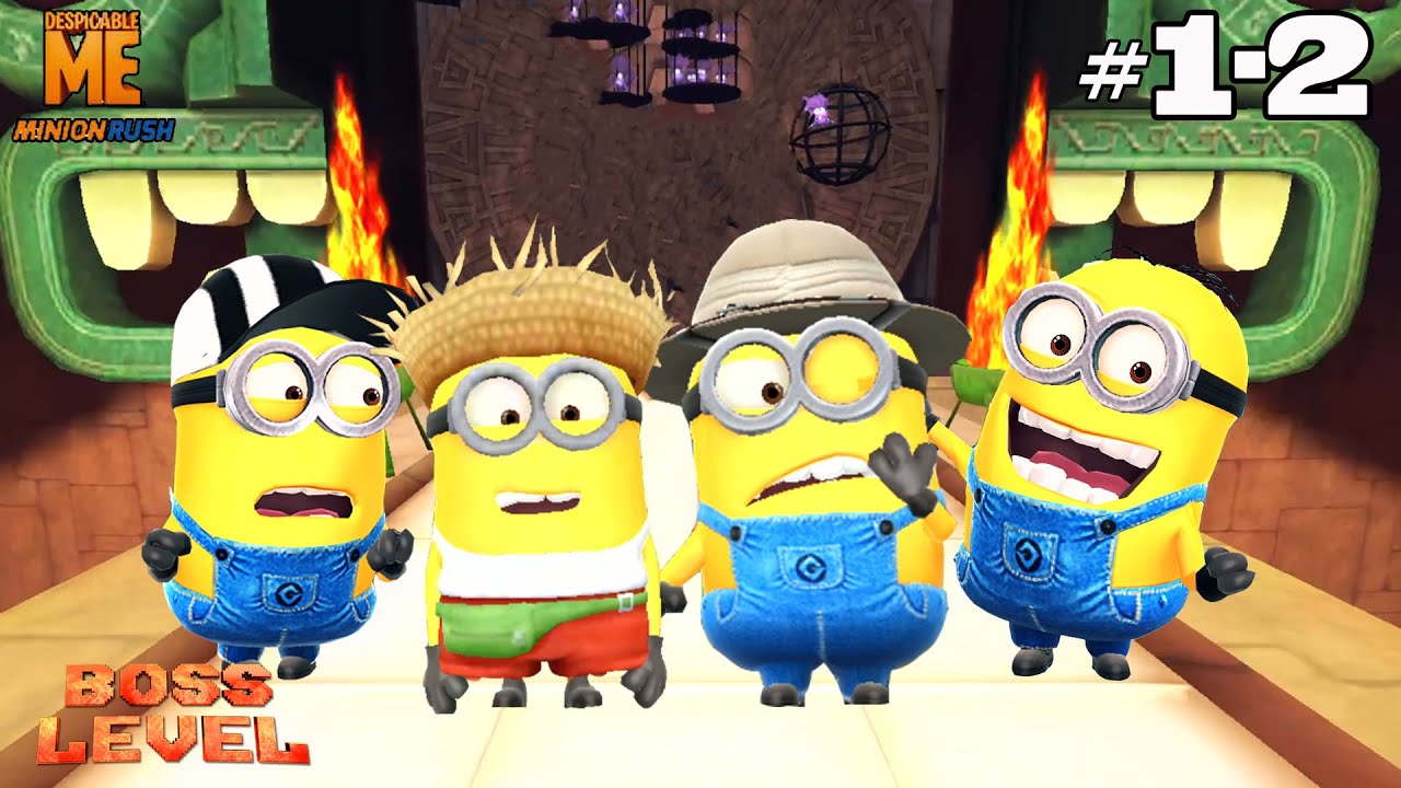 Despicable Me: Minion Rush Gameplay Walkthrough (iOS, Android) CHAPTER 1-2 - ALL Mission | FHD