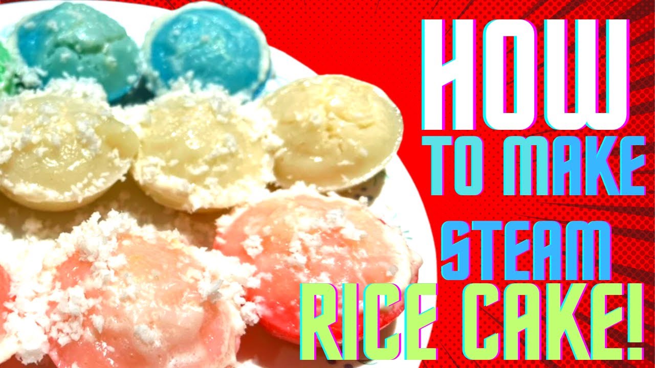 How To Make Khmer's Dessert:  Coconut Steam Rice Cake, 