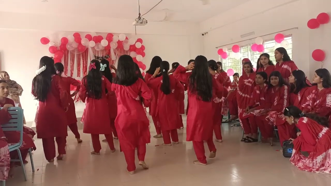 Class party 2025. KFT Collegiate School, Chandpur. Performanced by class 8.