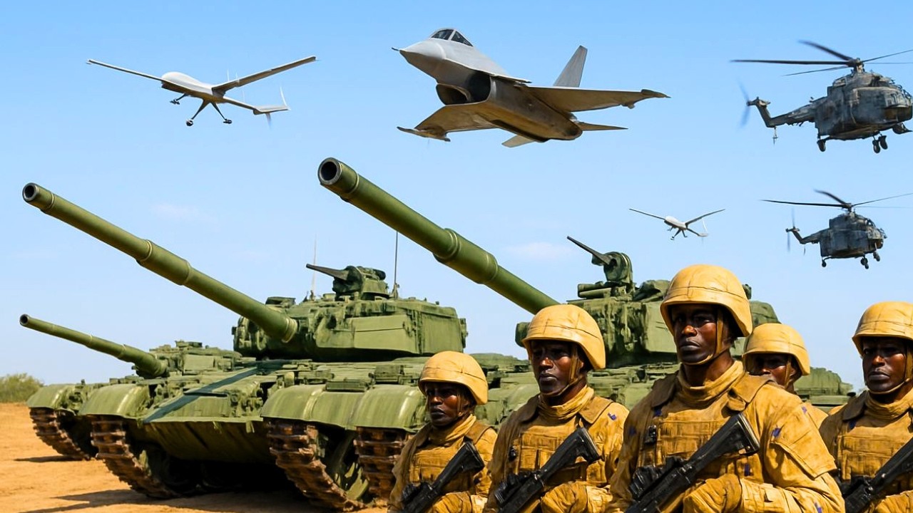 Top 30 African Countries with the Strongest Military (Military Strength)