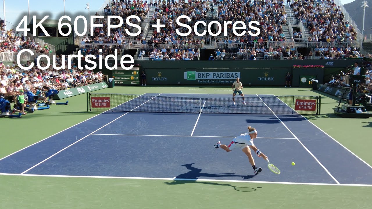 Back and Forth Battle! Alejandro Davidoch Fokina vs Karen Khachanov - 2023 BNP Paribas Open