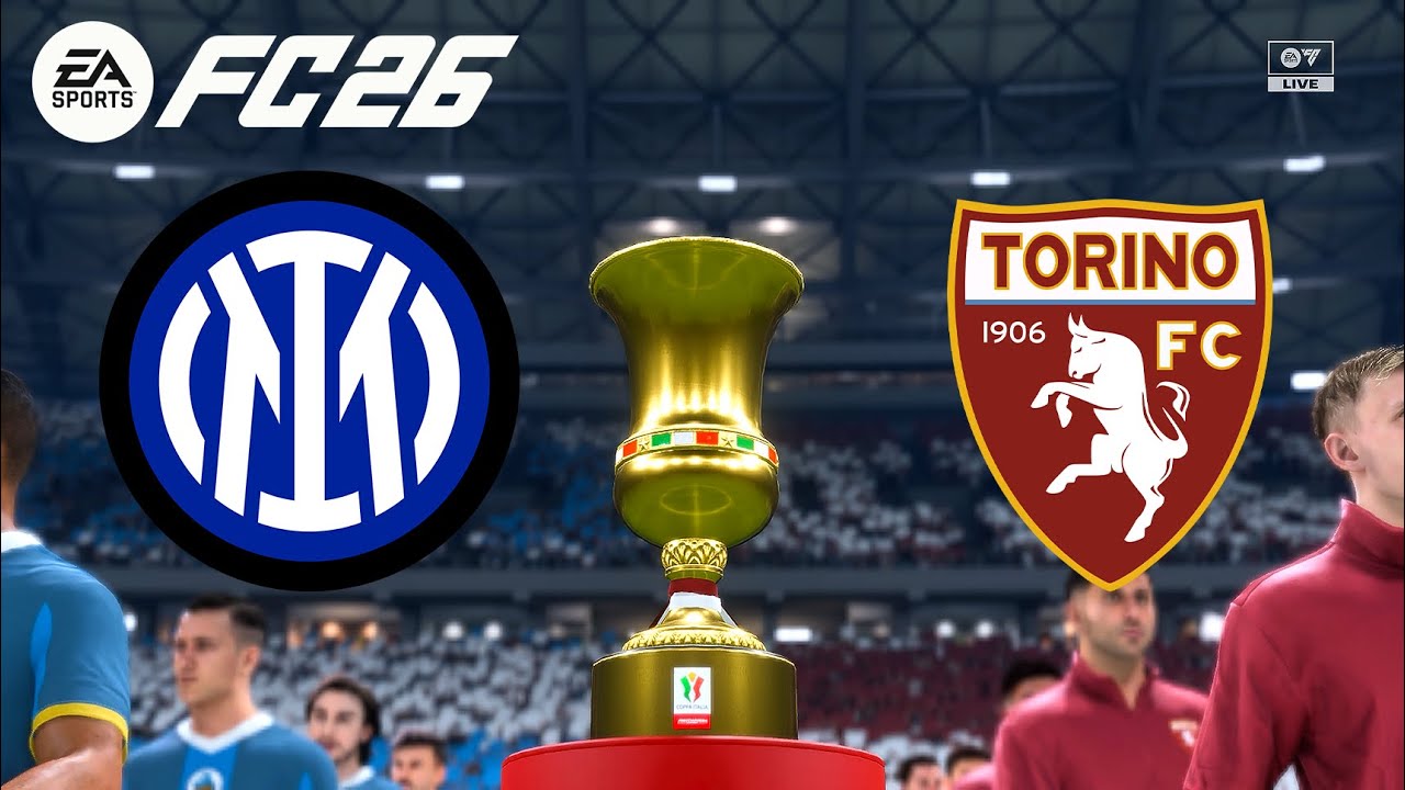 FC 26 - INTER vs TORINO | Coppa Italia 2025/26 Quarti &ndash; Simulazione Real Match