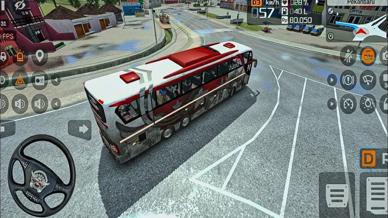 PRO BUS DRIVING! 🚌 City Terminal Departure | Bus Simulator Indonesia Realistic Gameplay
