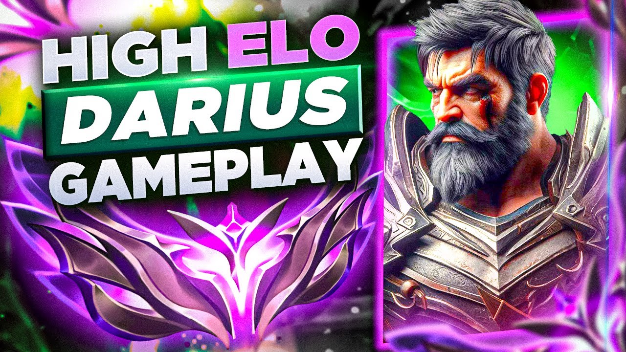 S13 High Elo Darius Gameplay #17 - Season 13 Split 2 SoloQue - Split 2 Darius Builds&Runes