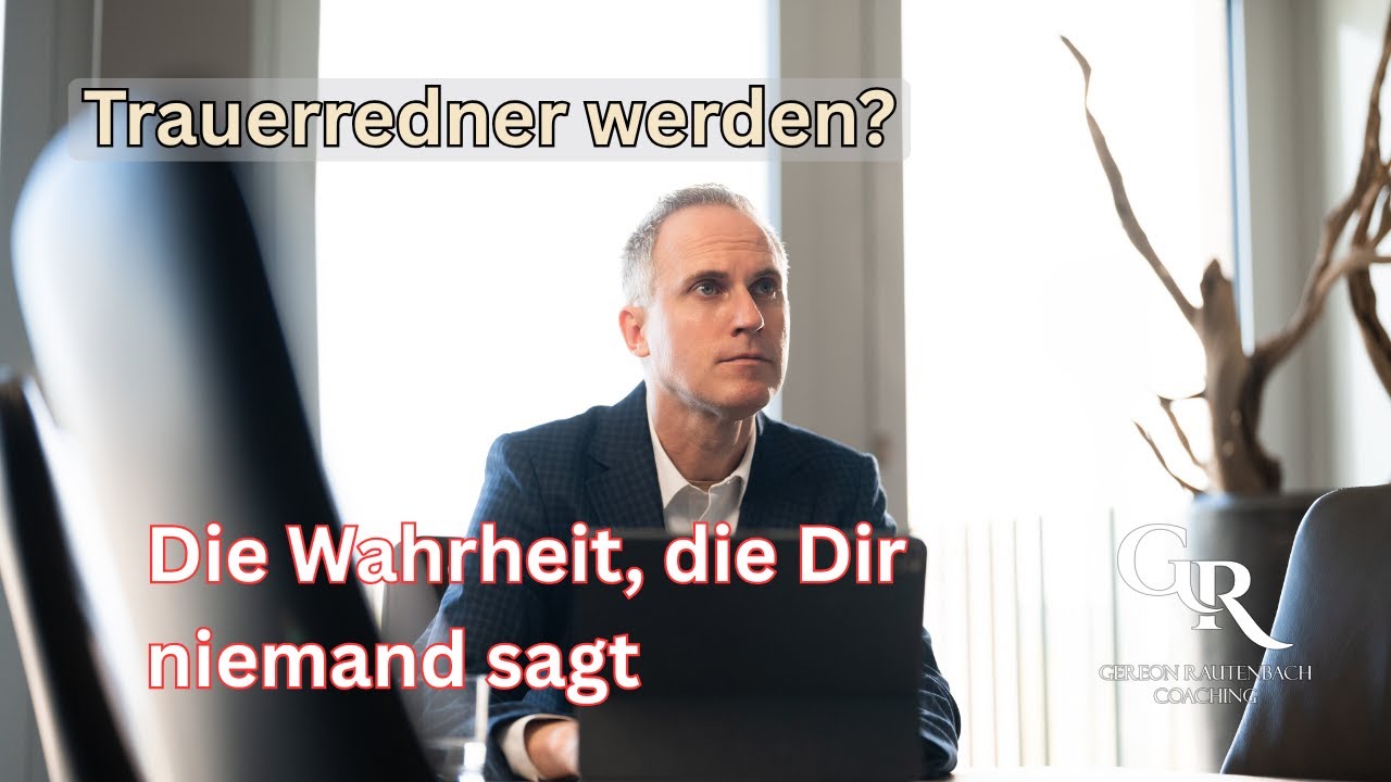 Die unerwartete Wahrheit über den Beruf Trauerredner | Was niemand dir sagt