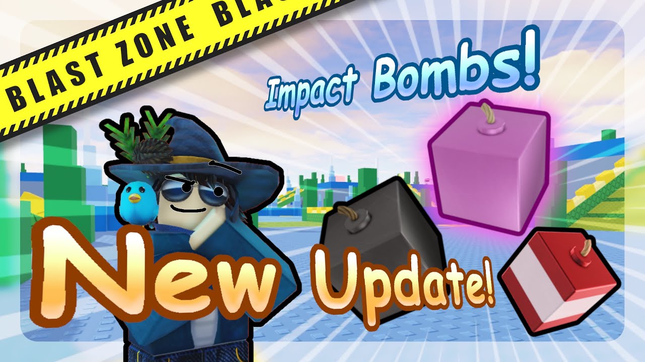 Blast Zone Update : Impact Bombs!【 ROBLOX Blast Zone 】