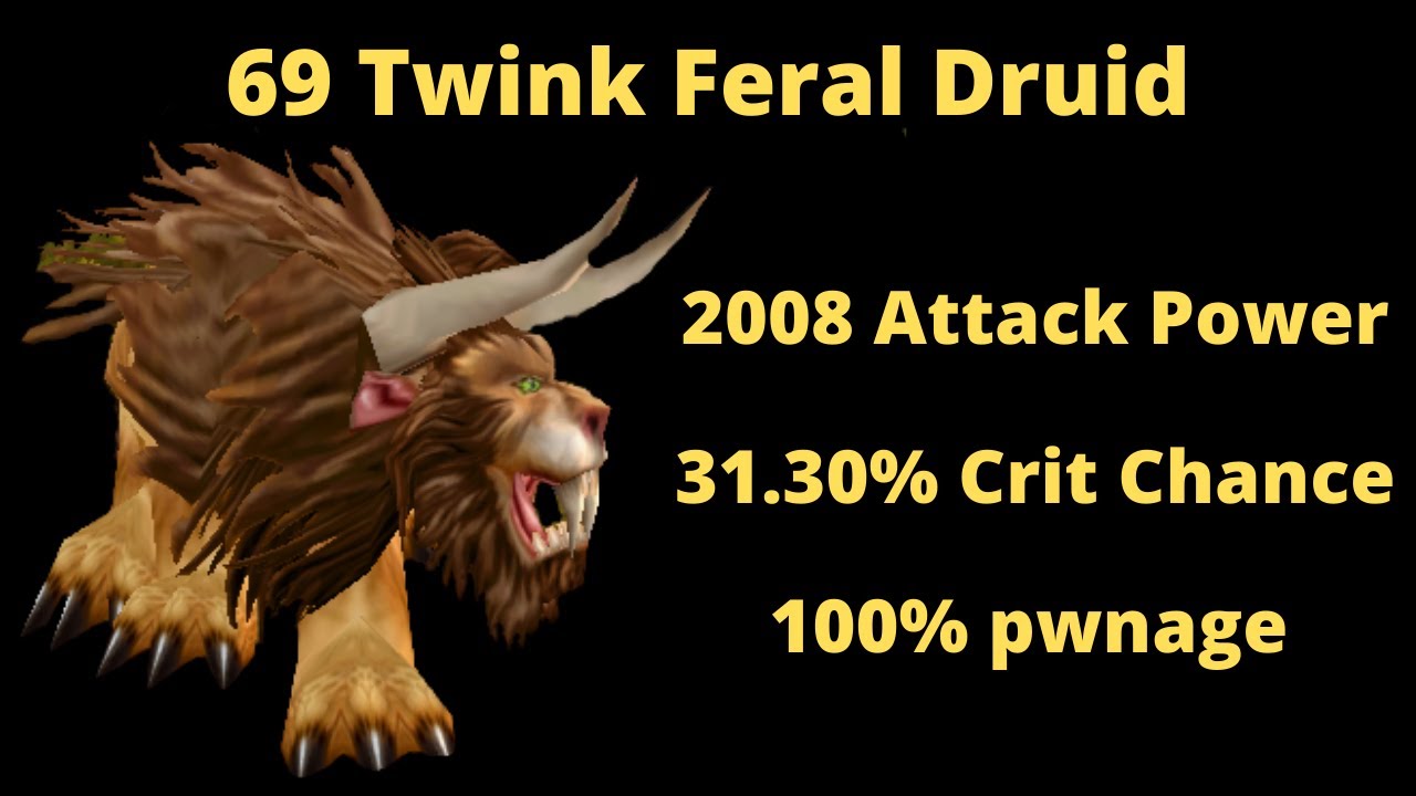 69 Twink - Jetflag (Feral Druid)