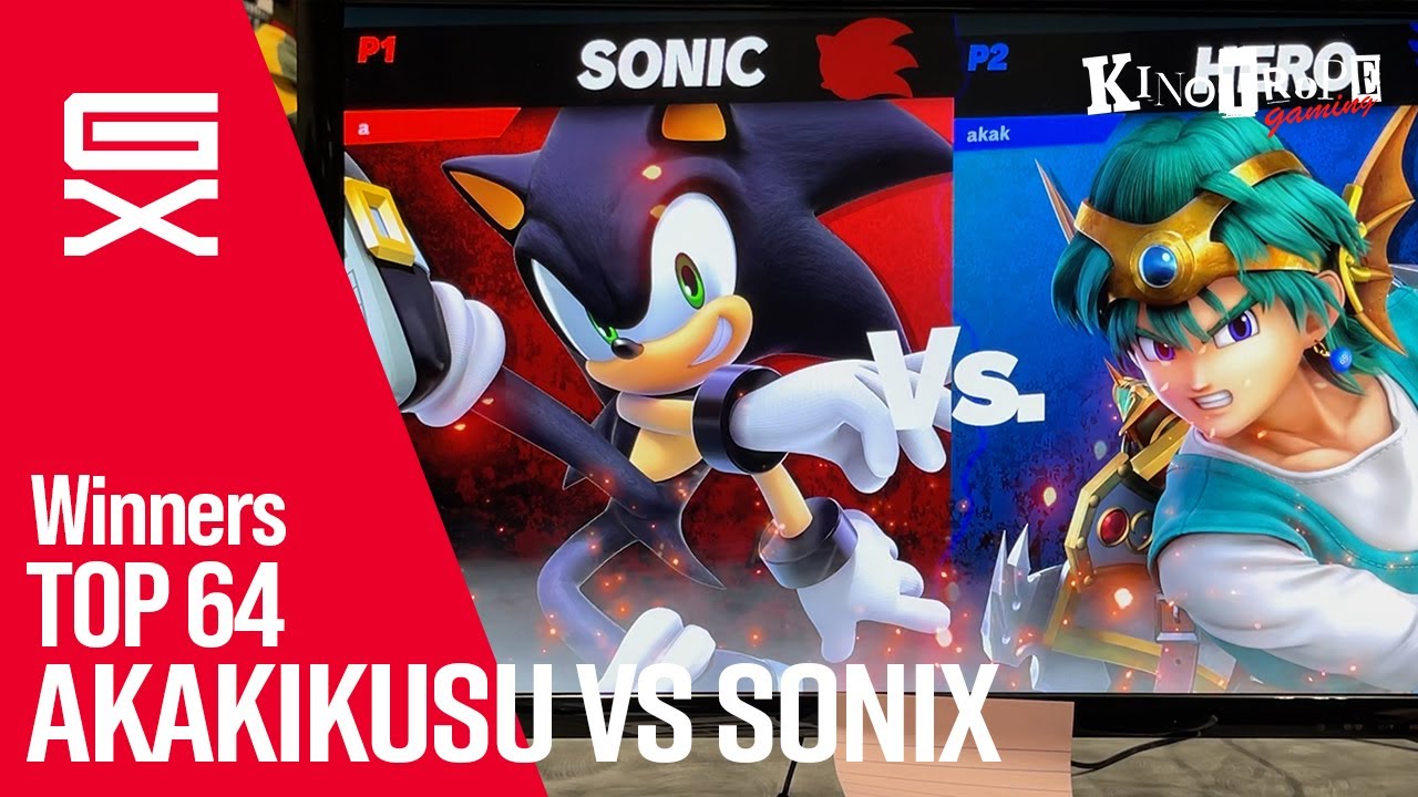【GENESIS X】アカキクス vs Sonix 【Top 64 Winners Round 1】| KINOTROPE gaming
