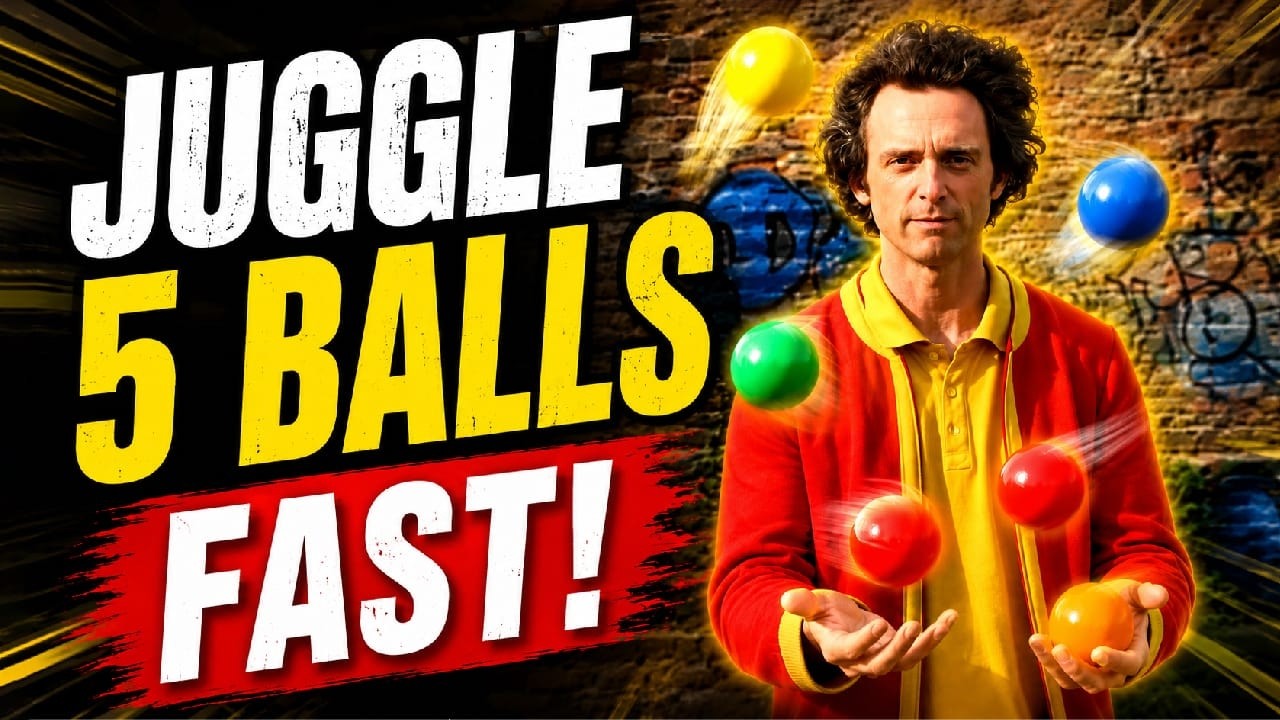 learning to juggle 5 balls