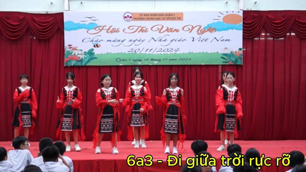 --6a3-- 2024-2025. THCS ĐỨC TRÍ Q.1 Tp HCM -- ĐI GIỮA TRỜI RỰC RỠ --