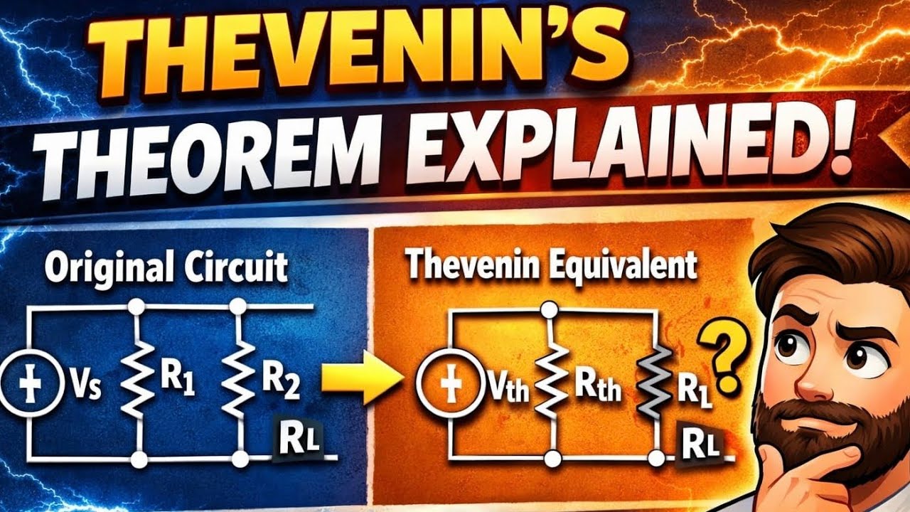 Thevenin’s Theorem for Beginners | With Numerical Problems | Easily step-by-step Explanation 📒📝