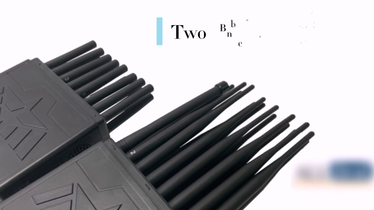 Handheld 16 Bands Hidden Type Cell Phone Jammer