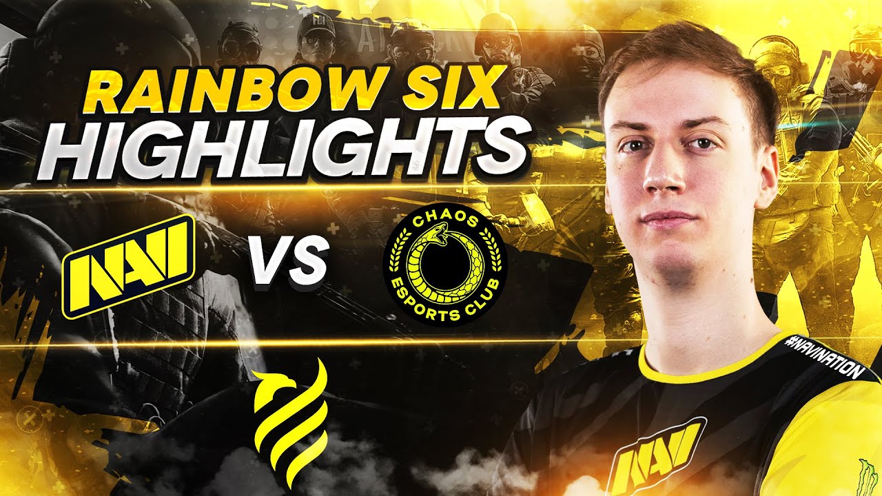Rainbow Six Highlights: NAVI vs Chaos @ European League Season 1