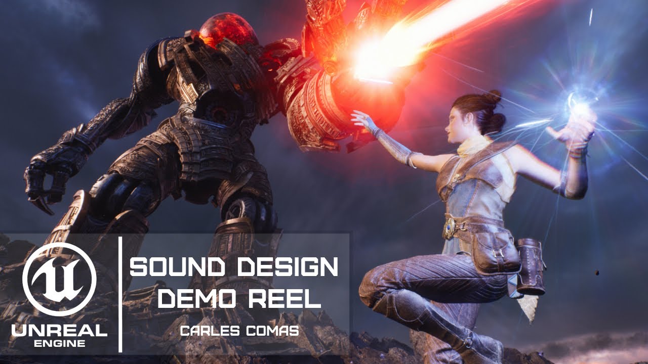 Unreal Engine 5 - Sound Design demo reel - Carles Comas