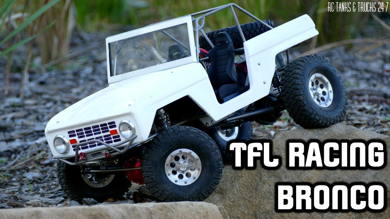 TFL RACING Bronco Pro Crawler - First Run