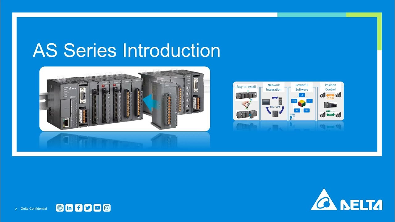 DELTA PLC AS Series-1 Introduction