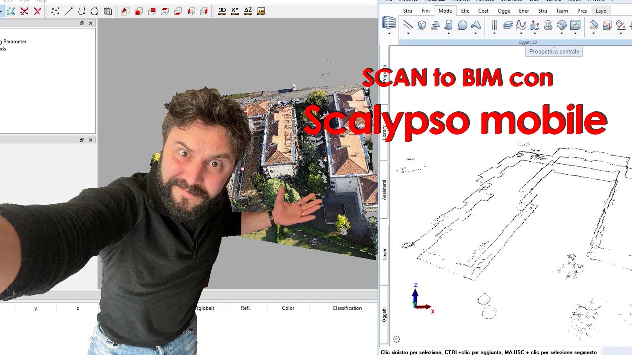Scalypso Mobile - SCAN to BIM da Fotogrammetria e LIDAR