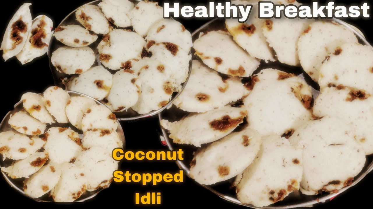 उरद डाल और चावल से बनी सुपर सप्ट नारियल स्टप इडली रेसिपी‼️South Indian Style Coconut Idli Recipe‼️