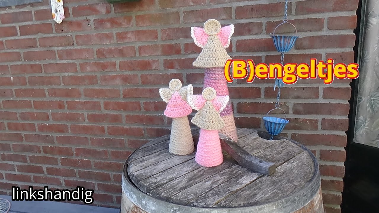 Haken - tutorial #617: (B)engeltjes, linkshandig