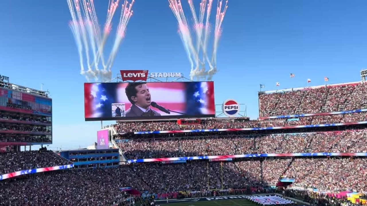 Charlie Puth National Anthem Performance-Super Bowl LX