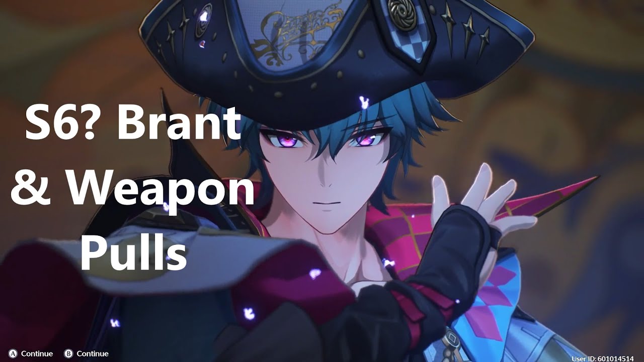 Can I get a S6 Pirate? - Brant + Weapon Pulls -Wuthering Waves