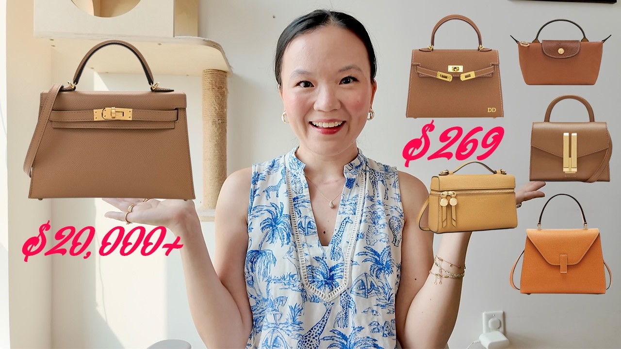 10 аналогов сумки Hermes Mini Kelly стоимостью от $120 до $5000