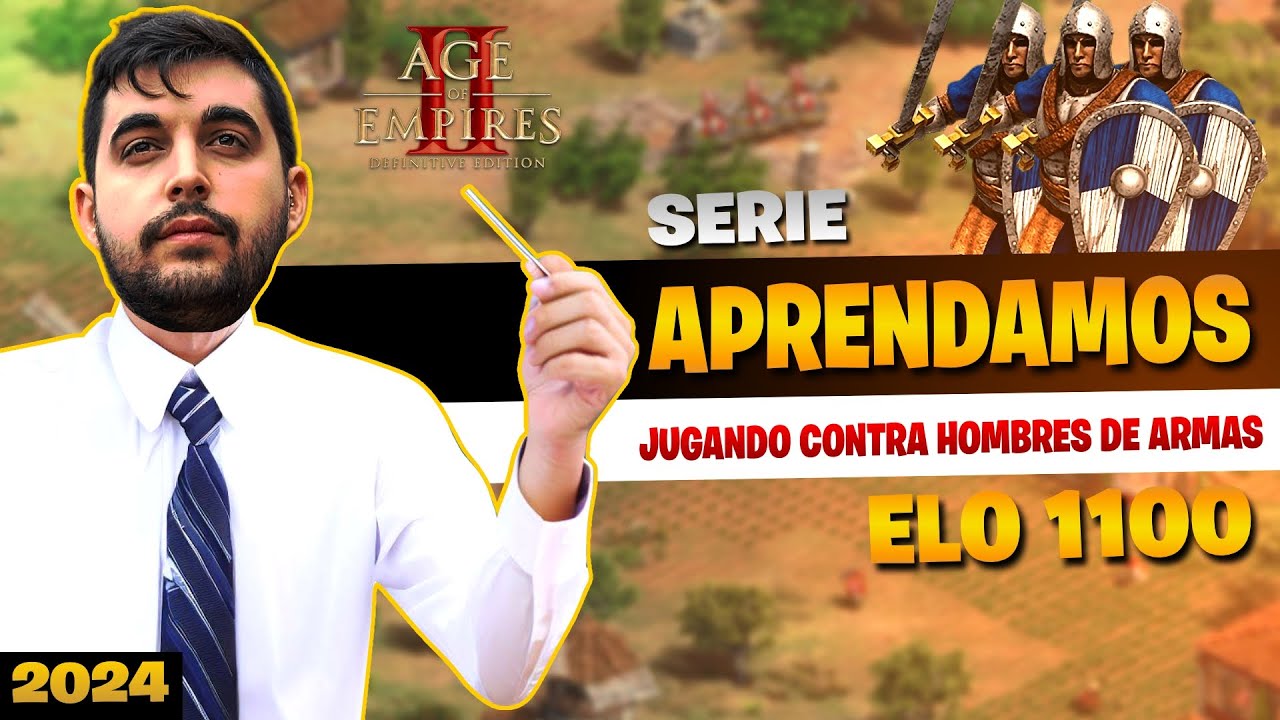 Aprendamos 2024 #13 - ELO 1100 - Supongamos que nos abren hombres de armas!