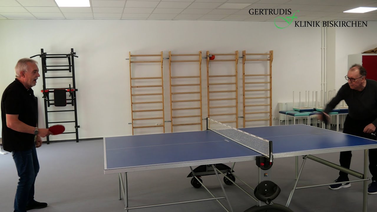 Tischtennis bei der Parkinson-Krankheit