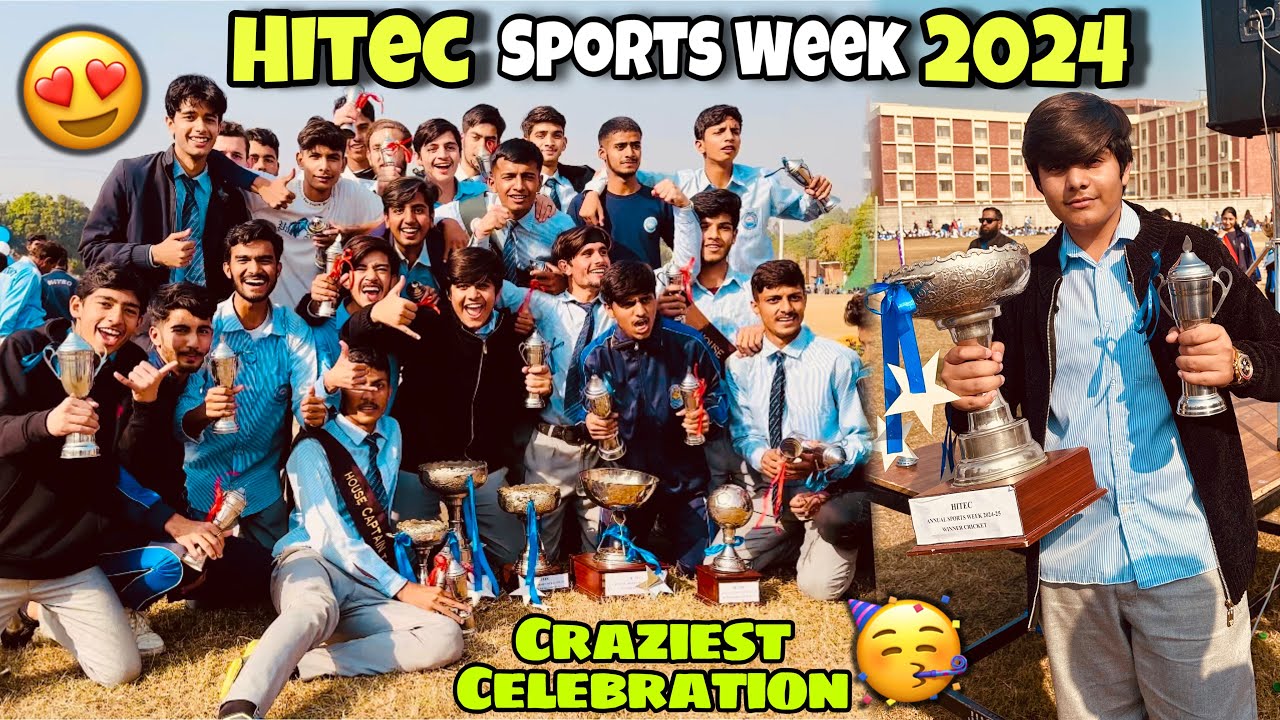 Most Memorable Sports Week of Hitec🤩| Fun and Crazy Celebration😜| Dani Vlogs