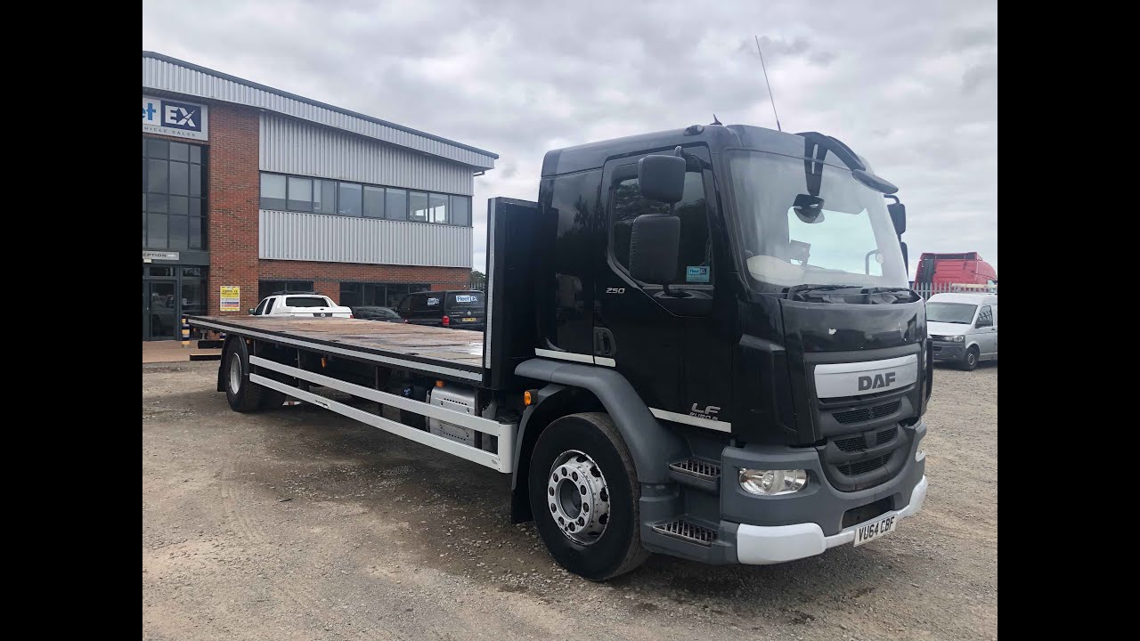 DAF LF 250 18 TONNE FLATBED *EURO 6* 2014 - VU64 CBF