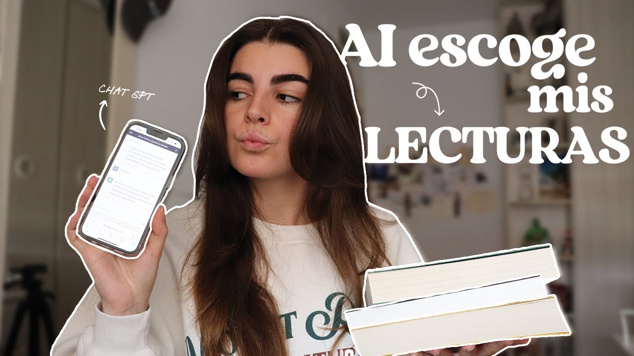 AI escoge mis LECTURAS durante una SEMANA📲📚 | Vlog 🌷