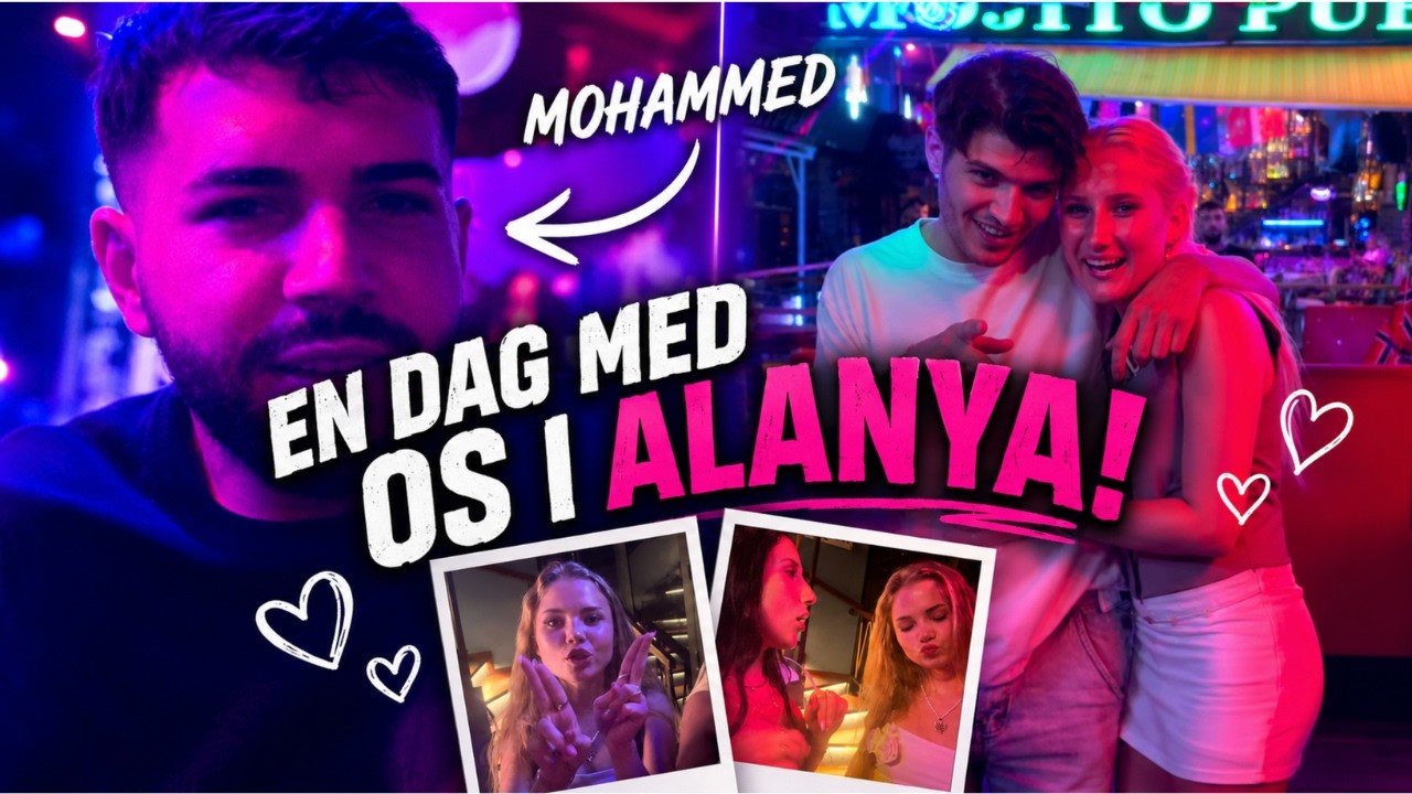 ALANYA VLOG | HVAD SKETE DER I G&Aring;R?!, vi er mandem&aelig;nd & BARSTREET igen...